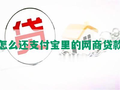 怎么还支付宝里的网商贷款