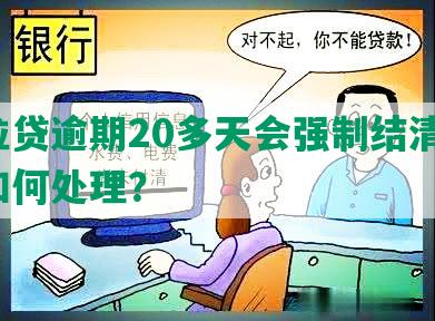 微粒贷逾期20多天会强制结清吗，该如何处理？