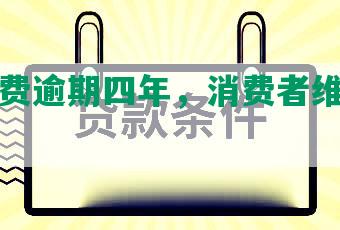 网上消费逾期四年，消费者维权难题待解