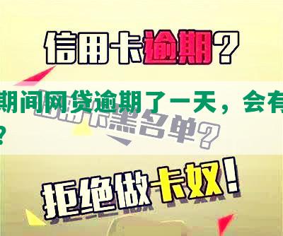 拘留期间网贷逾期了一天，会有什么影响？