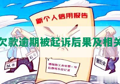 网贷欠款逾期被起诉后果及相关信息