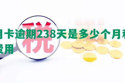 信用卡逾期238天是多少个月利息及费用