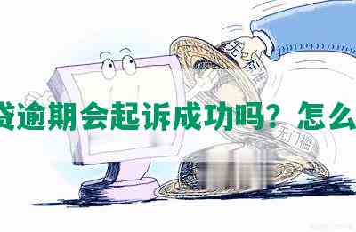 网贷逾期会起诉成功吗？怎么办？