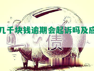 网贷几千块钱逾期会起诉吗及应对方法