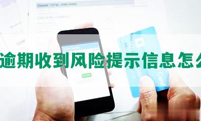 网贷逾期收到风险提示信息怎么办？