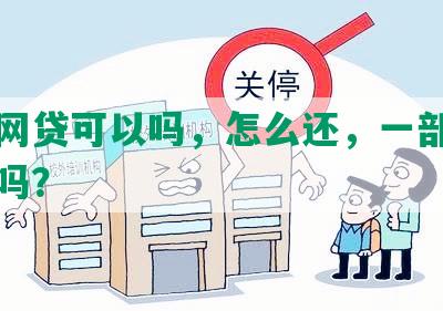 先还网贷可以吗，怎么还，一部分钱可以吗？