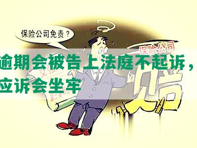 网贷逾期会被告上法庭不起诉，还钱不去应诉会坐牢