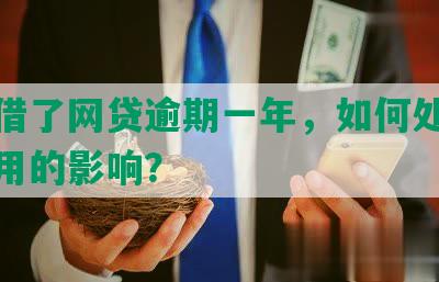 老婆借了网贷逾期一年，如何处理及对信用的影响？