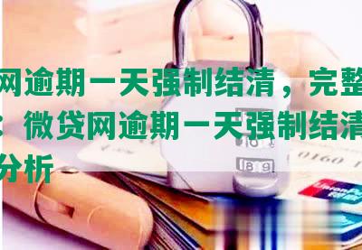 微贷网逾期一天强制结清，完整意思标题：微贷网逾期一天强制结清措及后果分析