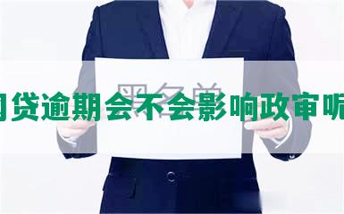 网贷逾期会不会影响政审呢？