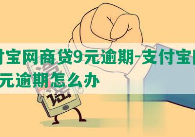 支付宝网商贷9元逾期-支付宝网商贷9元逾期怎么办