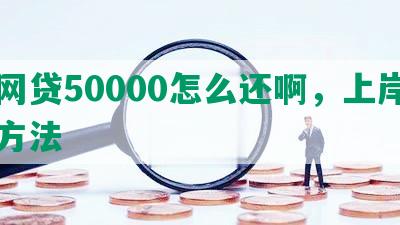 欠网贷50000怎么还啊，上岸自救方法