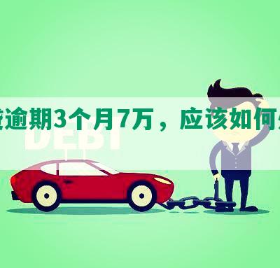 网贷逾期3个月7万，应该如何处理？