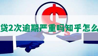 网贷2次逾期严重吗知乎怎么办