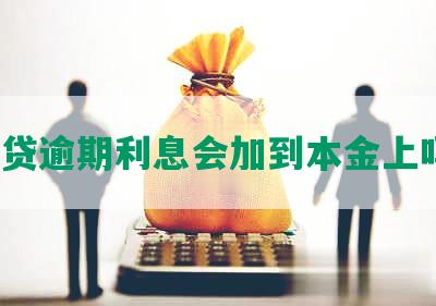 网贷逾期利息会加到本金上吗？