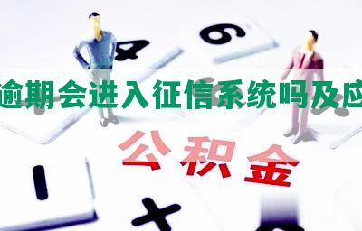 网贷逾期会进入征信系统吗及应对方法