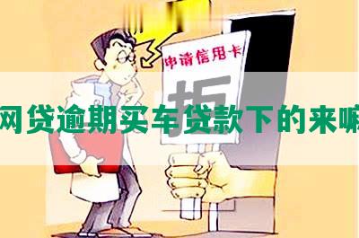 网贷逾期买车贷款下的来嘛