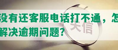 网贷没有还客服电话打不通，怎么投诉和解决逾期问题？