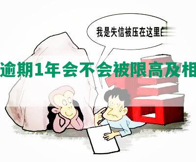 网贷逾期1年会不会被限高及相关影响？