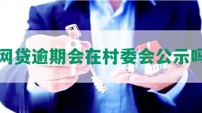 网贷逾期会在村委会公示吗