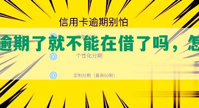 网贷逾期了就不能在借了吗，怎么办？