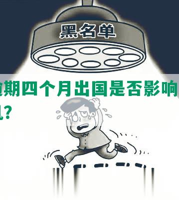 网贷逾期四个月出国是否影响买房和坐飞机？