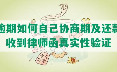 美团逾期如何自己协商期及还款处理方式，收到律师函真实性验证