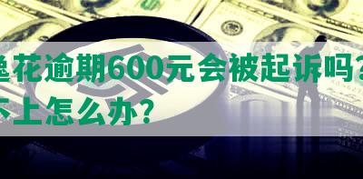 安逸花逾期600元会被起诉吗？真还不上怎么办？