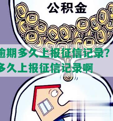 美团逾期多久上报征信记录？-美团逾期多久上报征信记录啊