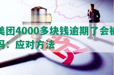 欠美团4000多块钱逾期了会被起诉吗：应对方法