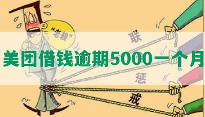 美团借钱逾期5000一个月