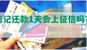 花呗忘记还款1天会上征信吗？怎么办？