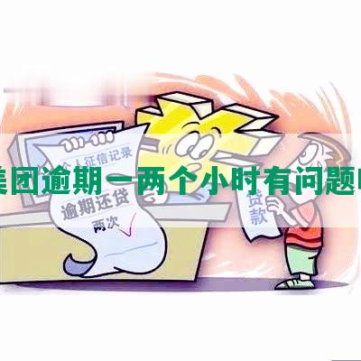 美团逾期一两个小时有问题吗