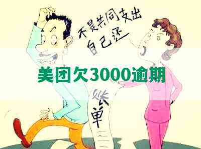 美团欠3000逾期