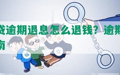 微粒贷逾期退息怎么退钱？逾期费减免指南