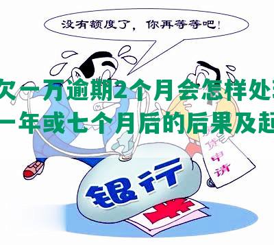 美团欠一万逾期2个月会怎样处理？逾期一年或七个月后的后果及起诉风险