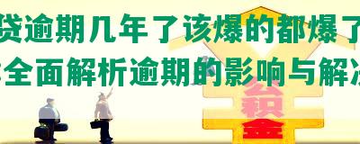 拍拍贷逾期几年了该爆的都爆了不还行不:全面解析逾期的影响与解决方案