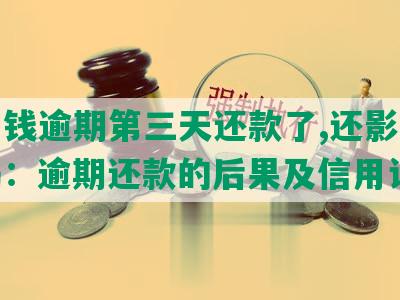 豆豆钱逾期第三天还款了,还影响征信吗：逾期还款的后果及信用记录