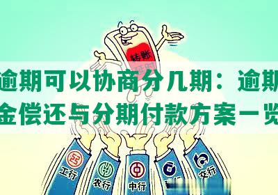 美团逾期可以协商分几期：逾期还款、本金偿还与分期付款方案一览