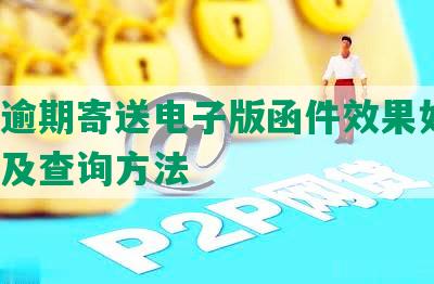 美团逾期寄送电子版函件效果如何？查看及查询方法