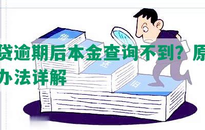 微粒贷逾期后本金查询不到？原因及解决办法详解