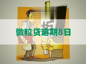 微粒贷逾期8日