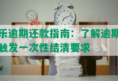 分期乐逾期还款指南：了解逾期多少天将触发一次性结清要求