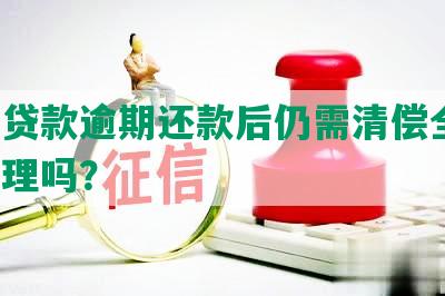 美团贷款逾期还款后仍需清偿全款，这合理吗？