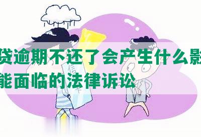 你我贷逾期不还了会产生什么影响以及可能面临的法律诉讼