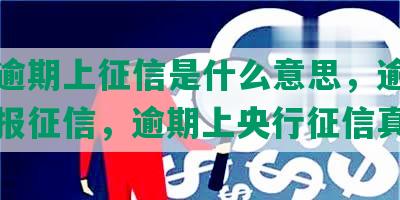 美团逾期上征信是什么意思，逾期几天上报征信，逾期上央行征信真的吗